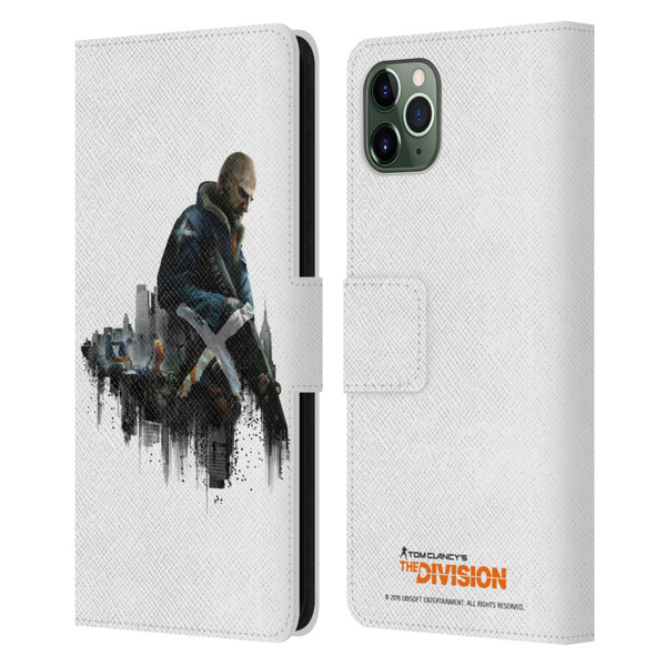 Tom Clancy's The Division Factions Rikers Leather Book Wallet Case Cover For Apple iPhone 11 Pro Max
