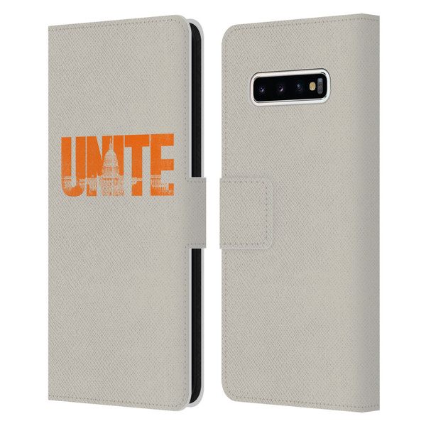 Tom Clancy's The Division 2 Key Art Unite Leather Book Wallet Case Cover For Samsung Galaxy S10+ / S10 Plus
