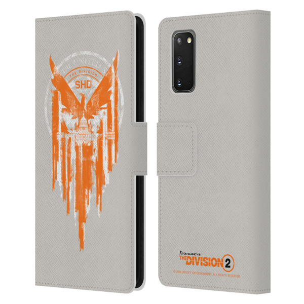 Tom Clancy's The Division 2 Key Art Phoenix Capitol Building Leather Book Wallet Case Cover For Samsung Galaxy S20 / S20 5G