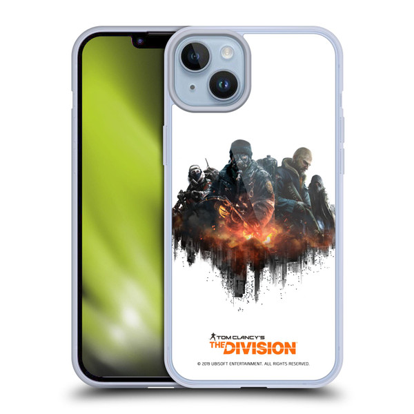 Tom Clancy's The Division Factions Group Soft Gel Case for Apple iPhone 14 Plus