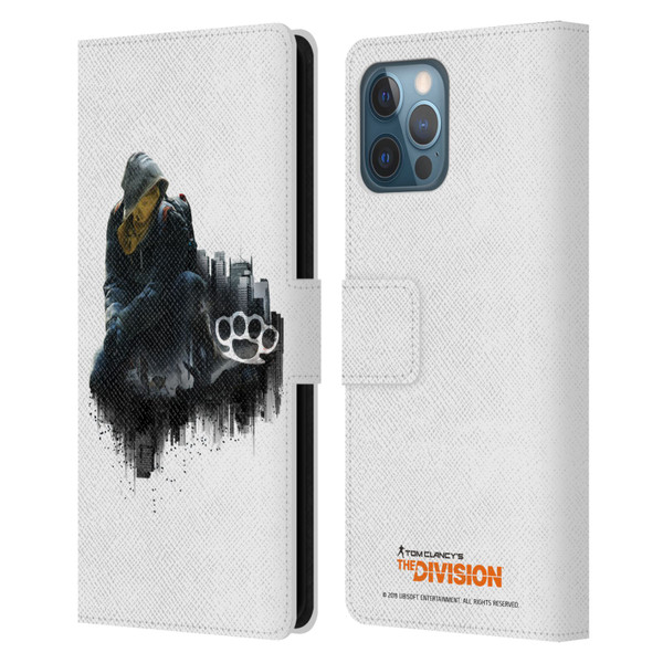 Tom Clancy's The Division Factions Rioters Leather Book Wallet Case Cover For Apple iPhone 12 Pro Max