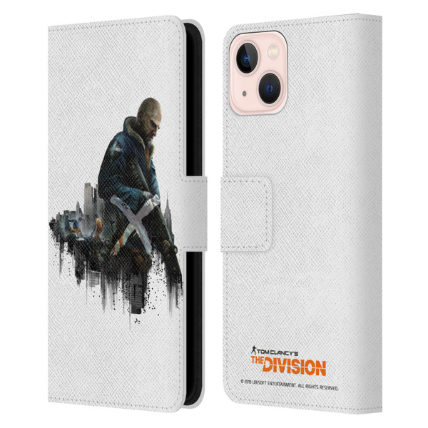 Tom Clancy's The Division Factions Rikers Leather Book Wallet Case Cover For Apple iPhone 13