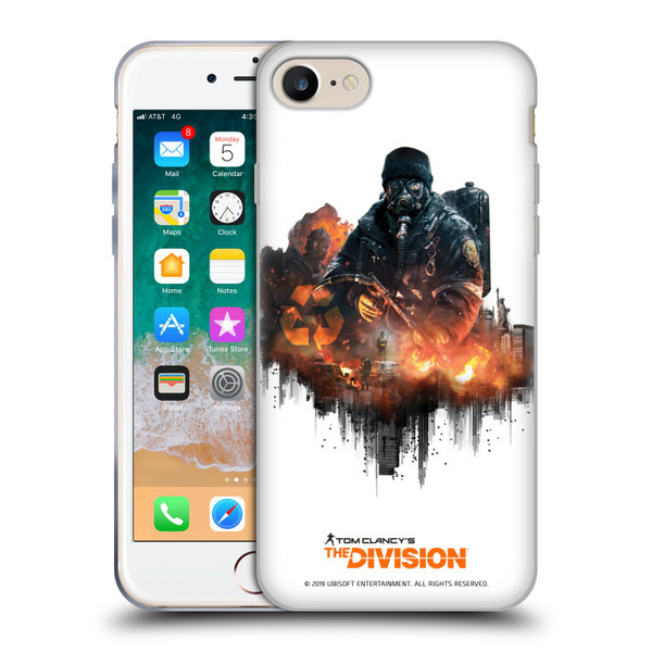 Tom Clancy's The Division Factions Cleaners Soft Gel Case for Apple iPhone 7 / 8 / SE 2020 & 2022