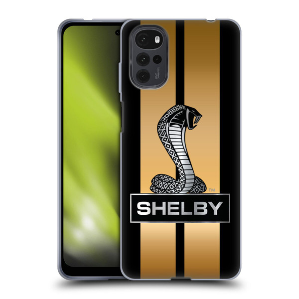 Shelby Car Graphics Gold Soft Gel Case for Motorola Moto G22