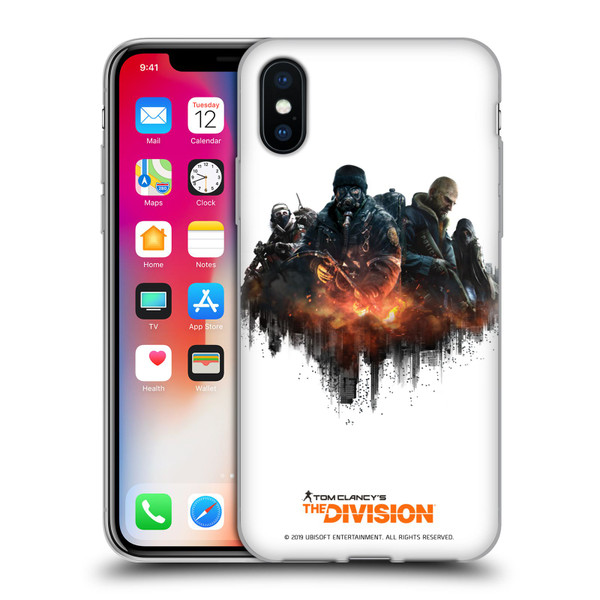 Tom Clancy's The Division Factions Group Soft Gel Case for Apple iPhone X / iPhone XS