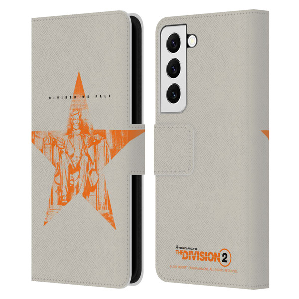 Tom Clancy's The Division 2 Key Art Lincoln Leather Book Wallet Case Cover For Samsung Galaxy S22 5G