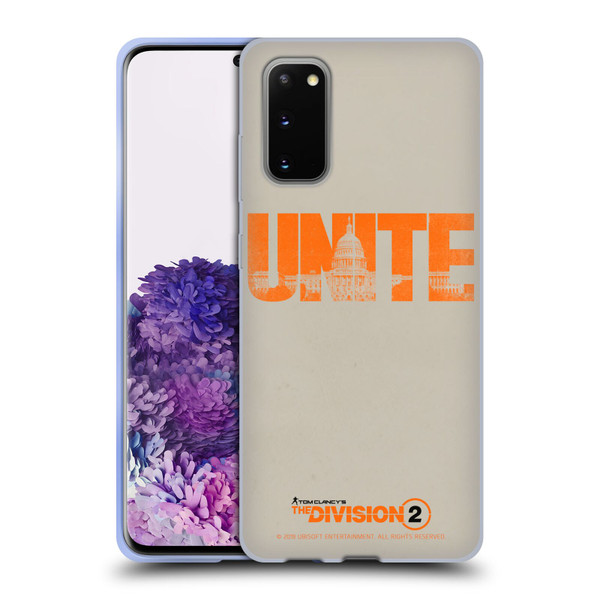 Tom Clancy's The Division 2 Key Art Unite Soft Gel Case for Samsung Galaxy S20 / S20 5G