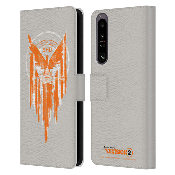 Tom Clancy's The Division 2 Key Art Phoenix Capitol Building Leather Book Wallet Case Cover For Sony Xperia 1 IV