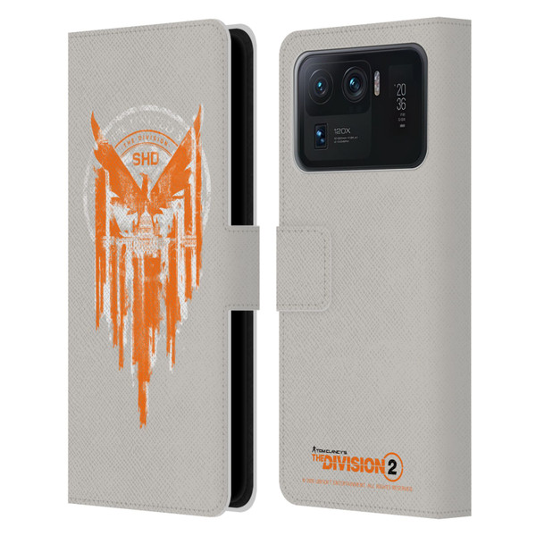 Tom Clancy's The Division 2 Key Art Phoenix Capitol Building Leather Book Wallet Case Cover For Xiaomi Mi 11 Ultra