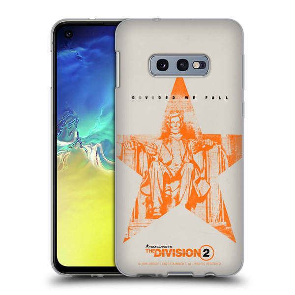 Tom Clancy's The Division 2 Key Art Lincoln Soft Gel Case for Samsung Galaxy S10e