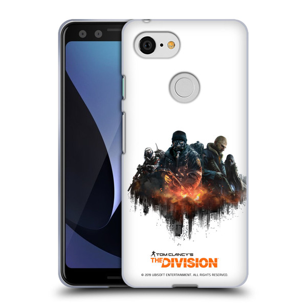 Tom Clancy's The Division Factions Group Soft Gel Case for Google Pixel 3