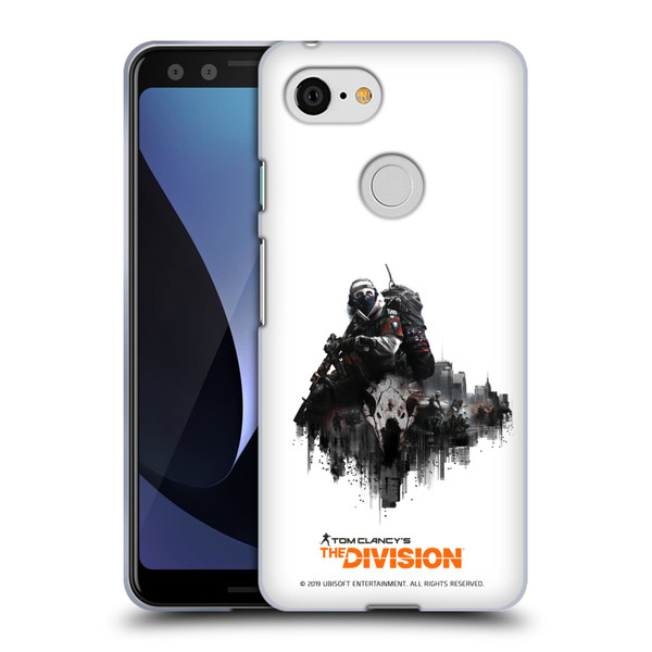 Tom Clancy's The Division Factions Last Man Batallion Soft Gel Case for Google Pixel 3
