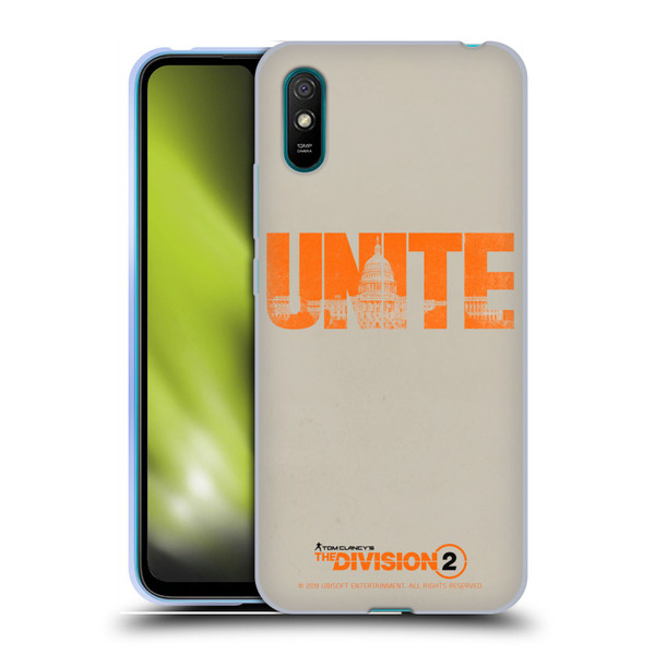 Tom Clancy's The Division 2 Key Art Unite Soft Gel Case for Xiaomi Redmi 9A / Redmi 9AT