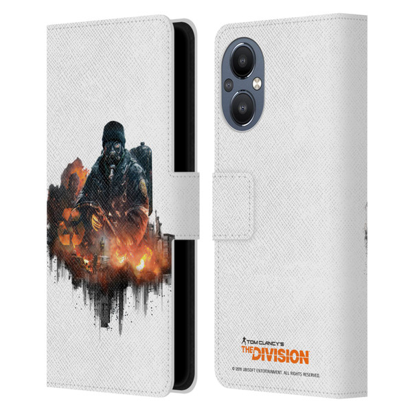 Tom Clancy's The Division Factions Cleaners Leather Book Wallet Case Cover For OnePlus Nord N20 5G