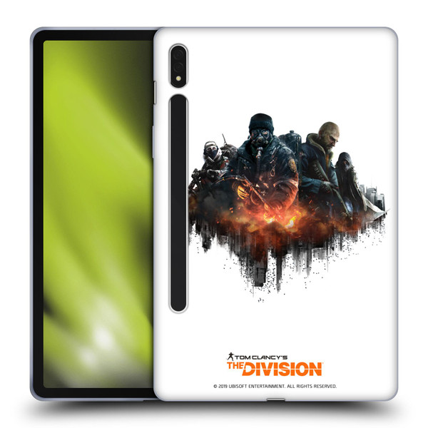 Tom Clancy's The Division Factions Group Soft Gel Case for Samsung Galaxy Tab S8