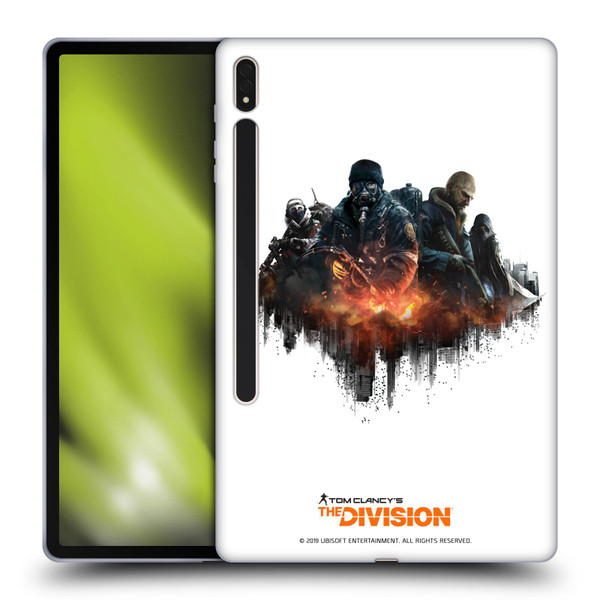 Tom Clancy's The Division Factions Group Soft Gel Case for Samsung Galaxy Tab S8 Plus