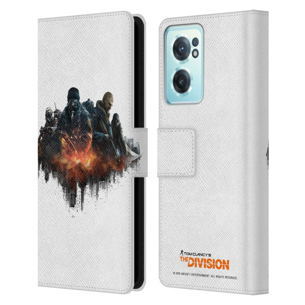 Tom Clancy's The Division Factions Group Leather Book Wallet Case Cover For OnePlus Nord CE 2 5G