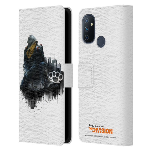 Tom Clancy's The Division Factions Rioters Leather Book Wallet Case Cover For OnePlus Nord N100