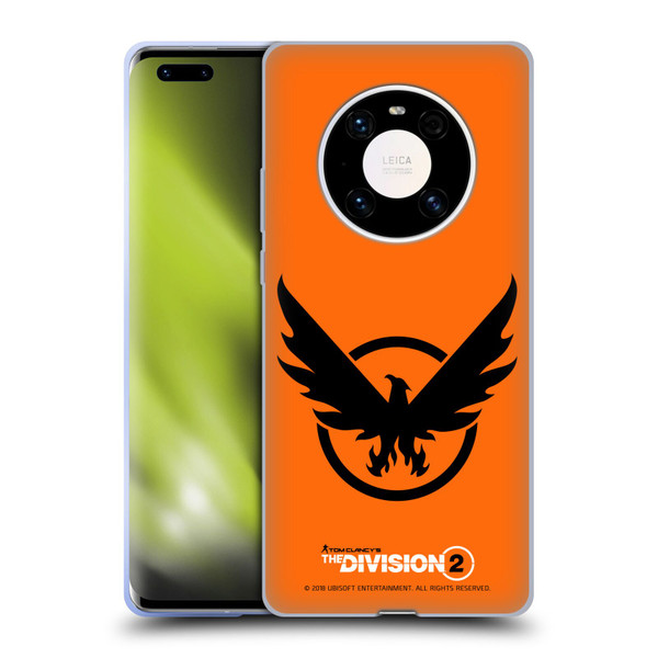 Tom Clancy's The Division 2 Logo Art Phoenix 2 Soft Gel Case for Huawei Mate 40 Pro 5G