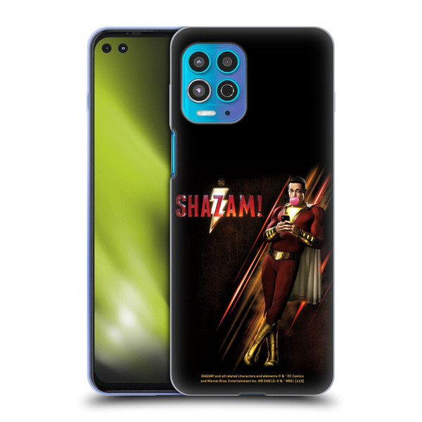 Shazam! 2019 Movie Character Art Poster Soft Gel Case for Motorola Moto G100