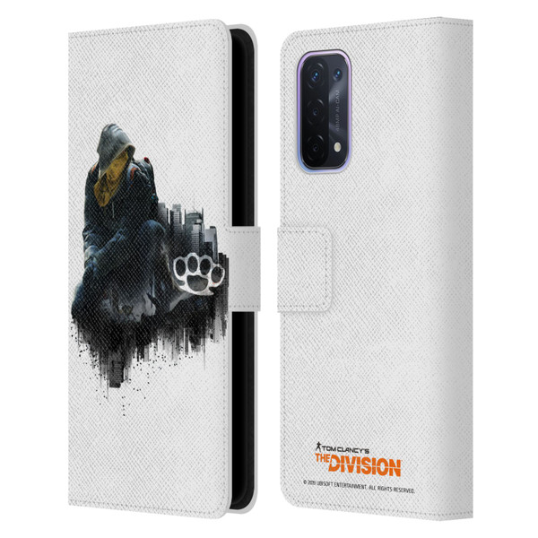 Tom Clancy's The Division Factions Rioters Leather Book Wallet Case Cover For OPPO A54 5G