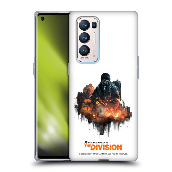 Tom Clancy's The Division Factions Cleaners Soft Gel Case for OPPO Find X3 Neo / Reno5 Pro+ 5G