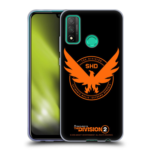 Tom Clancy's The Division 2 Logo Art Phoenix Soft Gel Case for Huawei P Smart (2020)