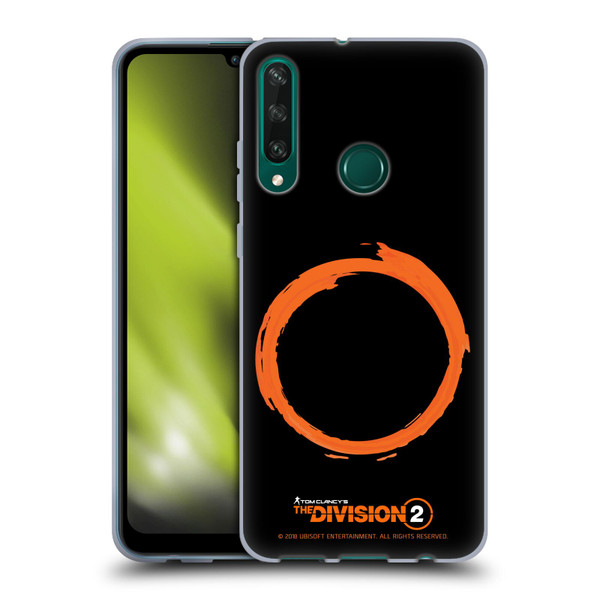 Tom Clancy's The Division 2 Logo Art Ring Soft Gel Case for Huawei Y6p