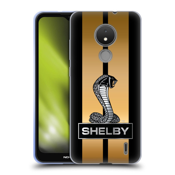 Shelby Car Graphics Gold Soft Gel Case for Nokia C21