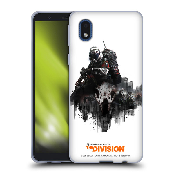 Tom Clancy's The Division Factions Last Man Batallion Soft Gel Case for Samsung Galaxy A01 Core (2020)