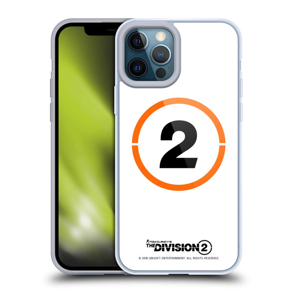 Tom Clancy's The Division 2 Logo Art Ring 2 Soft Gel Case for Apple iPhone 12 Pro Max