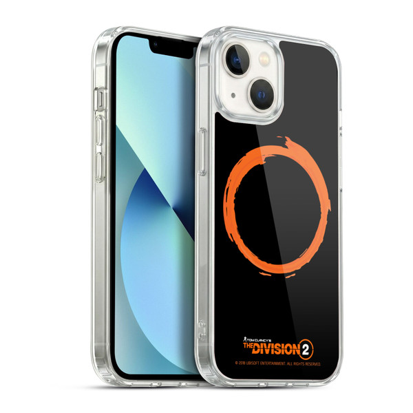Tom Clancy's The Division 2 Logo Art Ring Soft Gel Case for Apple iPhone 13