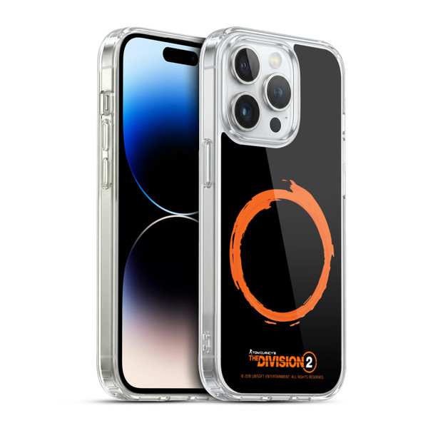 Tom Clancy's The Division 2 Logo Art Ring Soft Gel Case for Apple iPhone 13 Pro & MagSafe
