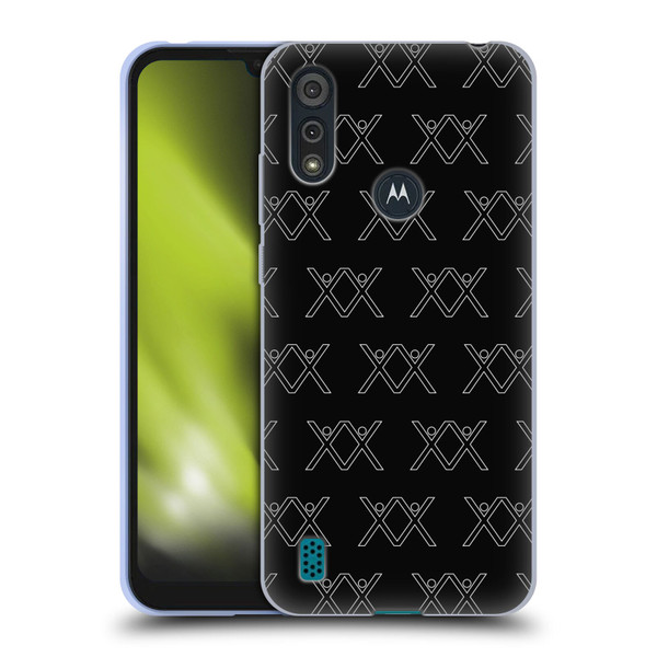 BROS Logo Art Pattern Soft Gel Case for Motorola Moto E6s (2020)