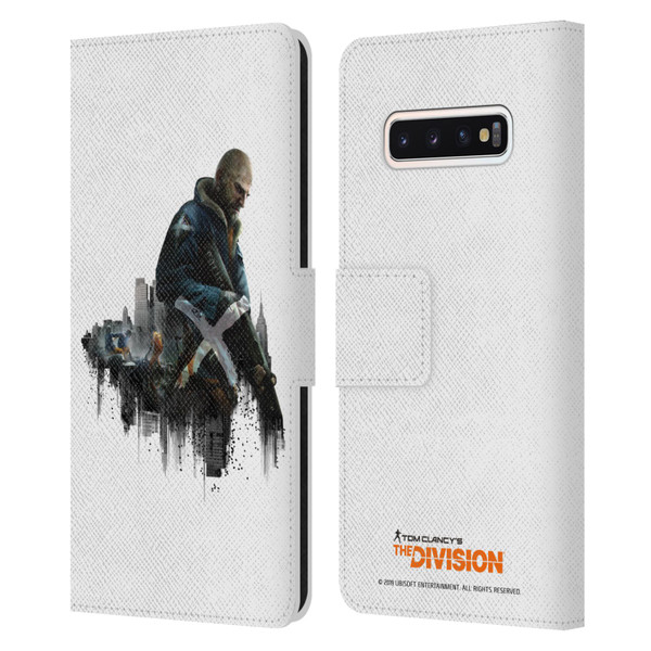 Tom Clancy's The Division Factions Rikers Leather Book Wallet Case Cover For Samsung Galaxy S10