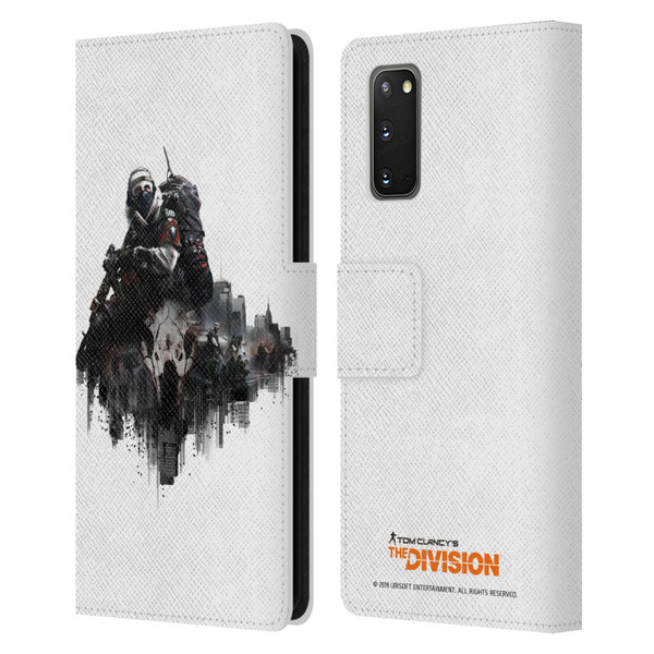 Tom Clancy's The Division Factions Last Man Batallion Leather Book Wallet Case Cover For Samsung Galaxy S20 / S20 5G
