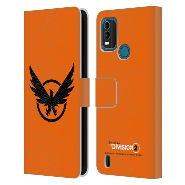 Tom Clancy's The Division 2 Logo Art Phoenix 2 Leather Book Wallet Case Cover For Nokia G11 Plus