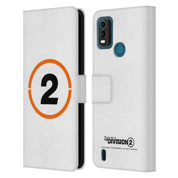 Tom Clancy's The Division 2 Logo Art Ring 2 Leather Book Wallet Case Cover For Nokia G11 Plus
