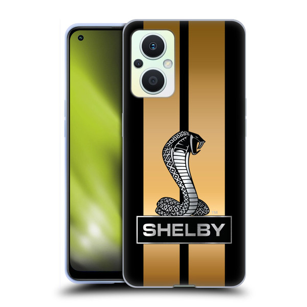 Shelby Car Graphics Gold Soft Gel Case for OPPO Reno8 Lite