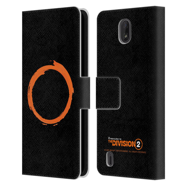 Tom Clancy's The Division 2 Logo Art Ring Leather Book Wallet Case Cover For Nokia C01 Plus/C1 2nd Edition