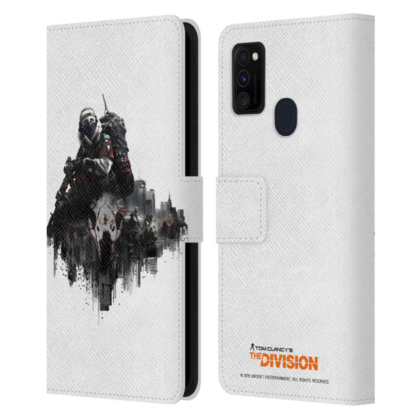 Tom Clancy's The Division Factions Last Man Batallion Leather Book Wallet Case Cover For Samsung Galaxy M30s (2019)/M21 (2020)