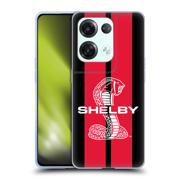 Shelby Car Graphics Red Soft Gel Case for OPPO Reno8 Pro
