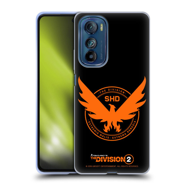 Tom Clancy's The Division 2 Logo Art Phoenix Soft Gel Case for Motorola Edge 30