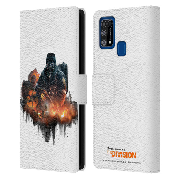 Tom Clancy's The Division Factions Cleaners Leather Book Wallet Case Cover For Samsung Galaxy M31 (2020)