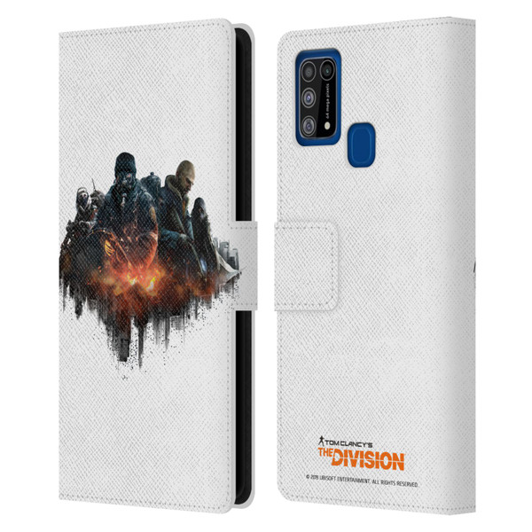 Tom Clancy's The Division Factions Group Leather Book Wallet Case Cover For Samsung Galaxy M31 (2020)