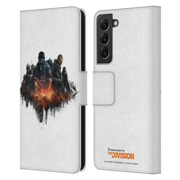 Tom Clancy's The Division Factions Group Leather Book Wallet Case Cover For Samsung Galaxy S22+ 5G