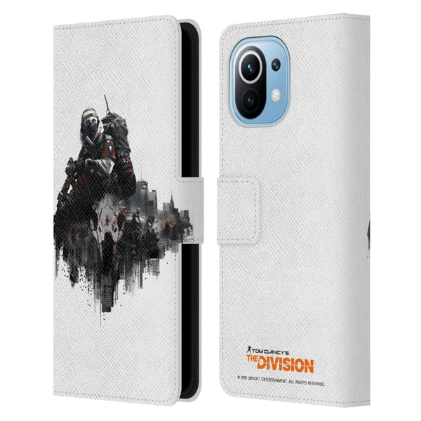 Tom Clancy's The Division Factions Last Man Batallion Leather Book Wallet Case Cover For Xiaomi Mi 11