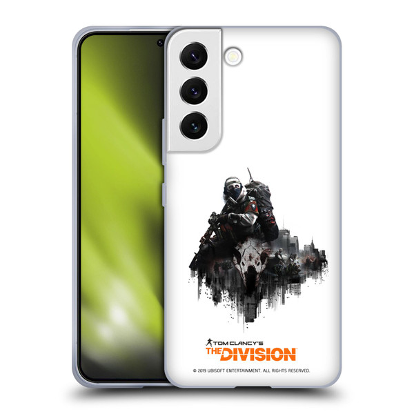 Tom Clancy's The Division Factions Last Man Batallion Soft Gel Case for Samsung Galaxy S22 5G