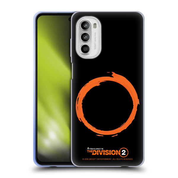 Tom Clancy's The Division 2 Logo Art Ring Soft Gel Case for Motorola Moto G52