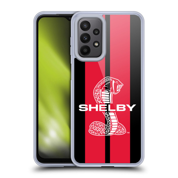 Shelby Car Graphics Red Soft Gel Case for Samsung Galaxy A23 / 5G (2022)